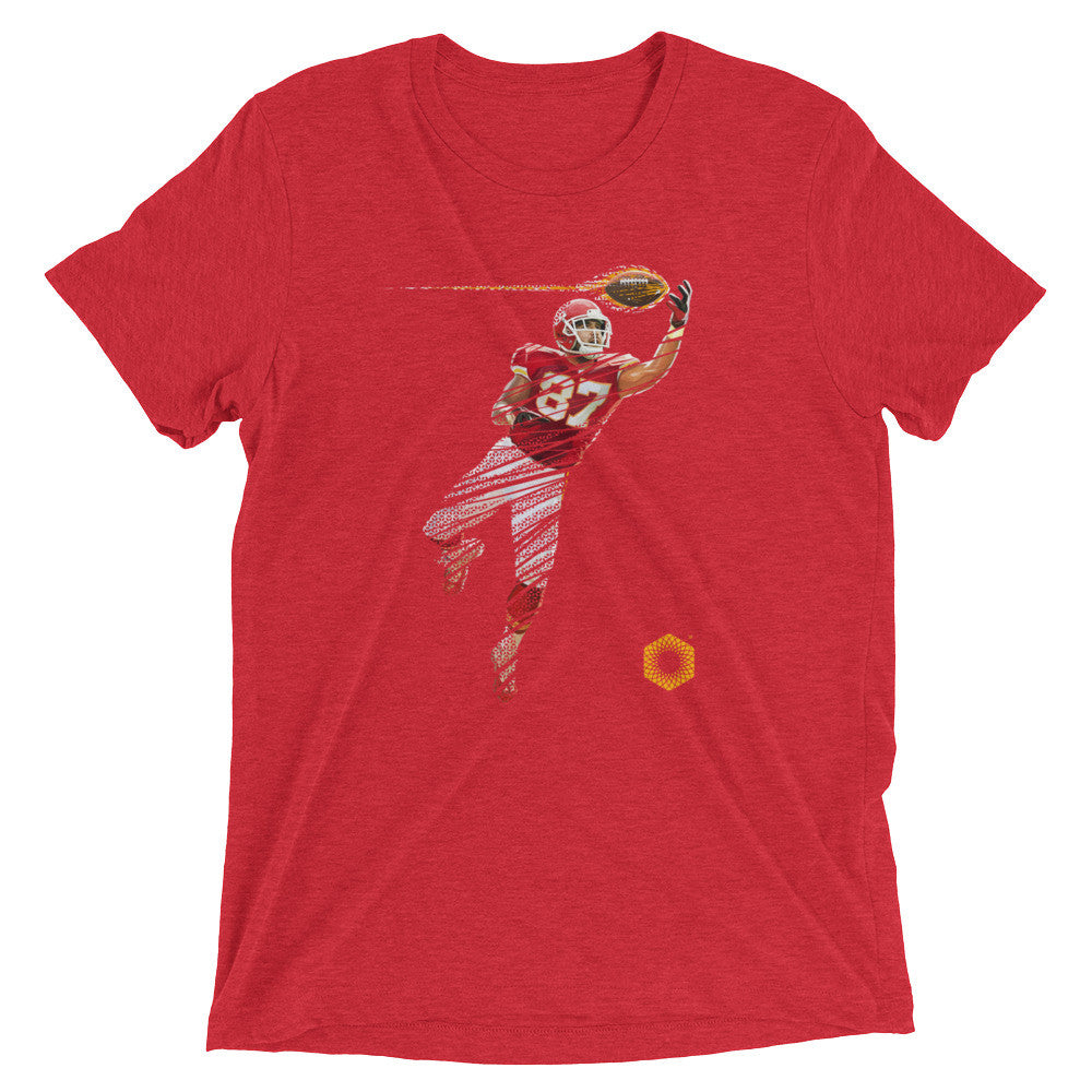 87 Fade: Limited Edition Tri-Blend Short Sleeve Mens T-shirt