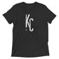 KC Sans: Mens Triblend Short sleeve t-shirt