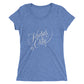 Kansas City Script: Ladies Tri-Blend  Short Sleeve T-shirt