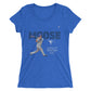 Home Run Record: Limited Edition Ladies' Form Fit Tri-Blend  Short Sleeve T-shirt