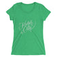Kansas City Script: Ladies Tri-Blend  Short Sleeve T-shirt